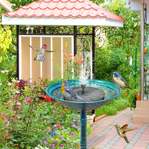 Metal Bird Bath for Outside