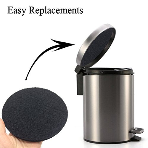 6.7inch Charcoal Filters for Kitchen Compost Bin Pail Replacement Filter Countertop Home Bucket Refill Sets