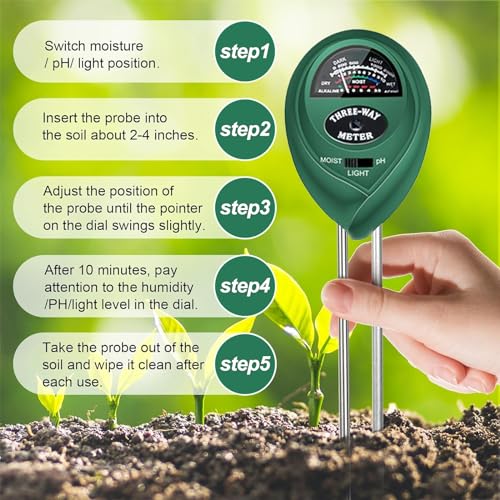 2 Pack Soil Tester