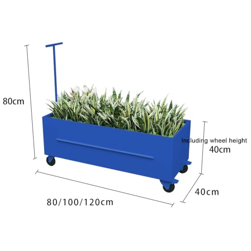 Raised Garden Bed Outdoor with Wheels