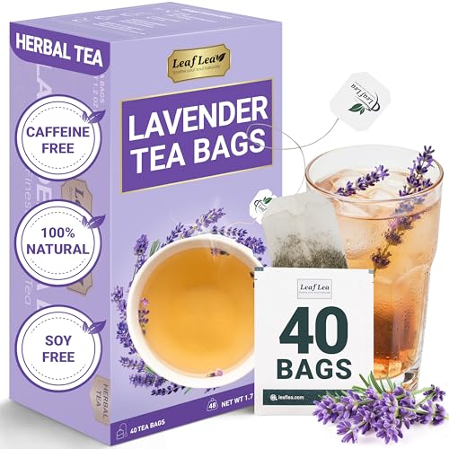 Lavender Tea Bags (40 Count (Pack of 1))