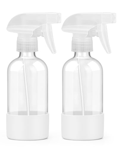 Glass Spray Bottles 8 oz (2 Count)