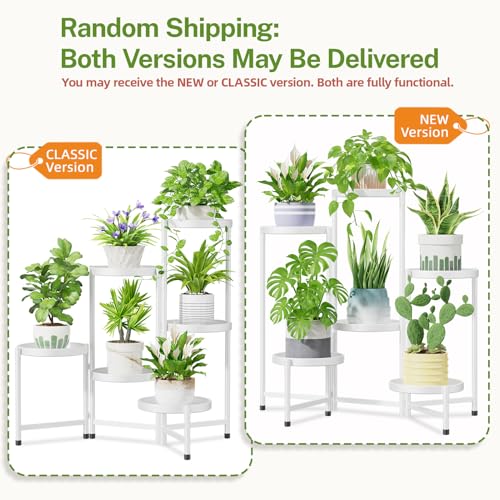 6 Tier Large Plant Stand Indoor Outdoor