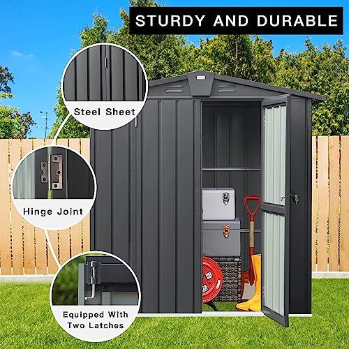 Domi Outdoor Storage Shed 5.7' x 3’