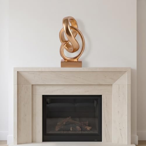 Abstract Sculpture Knot Decor (Gold)