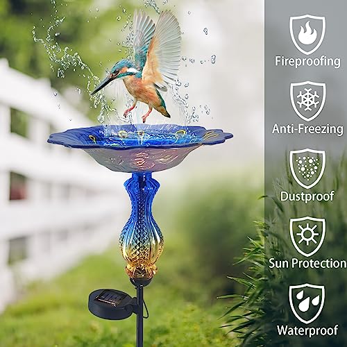 Peacock Bird Bath for Outdoor