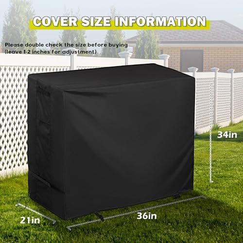Outdoor Storage Cabinet Cover for Wicker Outdoor Bar Cart