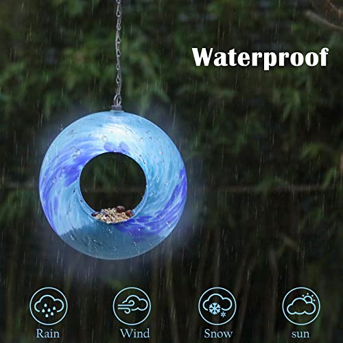 Glass Bird Feeder