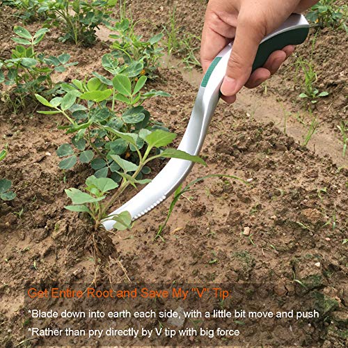 One Piece Aluminum Gardening Weed Tools