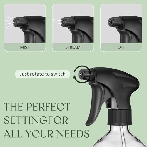 16 oz Spray Bottles (Clear)