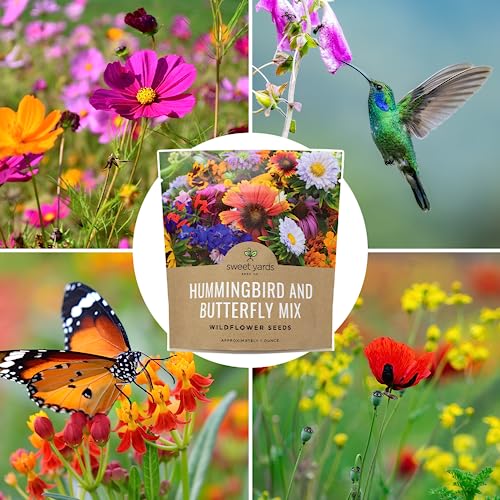 Wildflower Seeds Butterfly and Humming Bird Mix