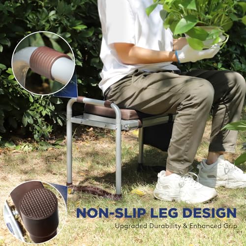 Foldable Garden Kneeler and Seat