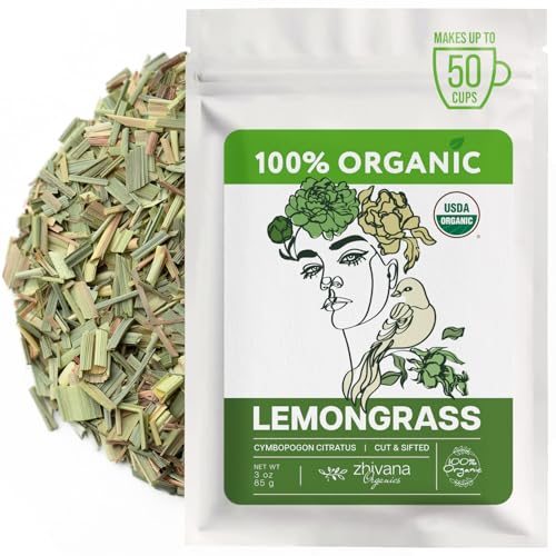 Organic Lemongrass Tea Loose Leaf 3oz (3 oz)