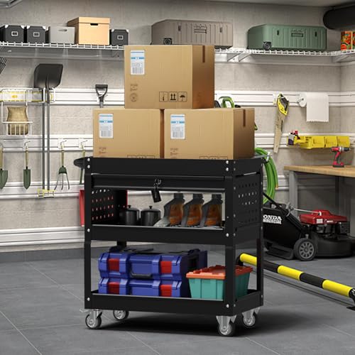 3 Tier Rolling Tool Cart