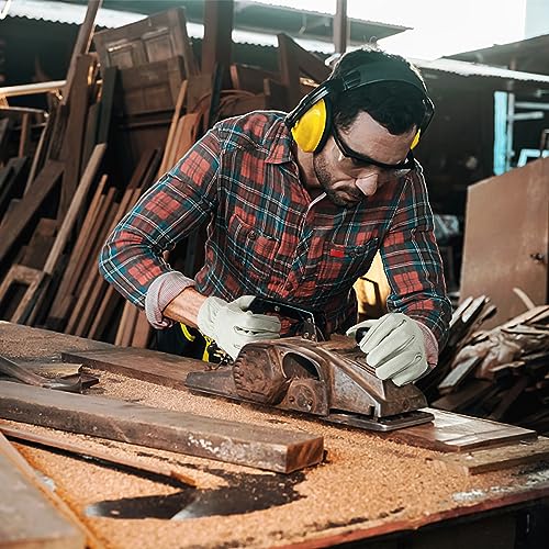 HLDD Leather Work Gloves for Men & Women