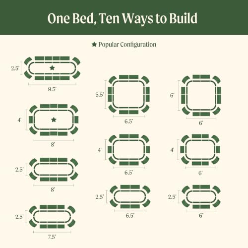 26" Extra Tall Raised Garden Bed Kits