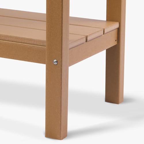 Malibu 55" Outdoor Patio HDPE Adirondack 2 (Teak)