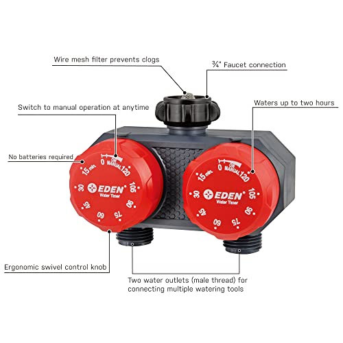 25124 2 Zone Mechanical Watering Timer