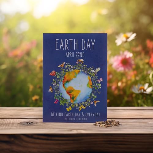 Earth Day Planet Pollinator Flowers (25 Count)