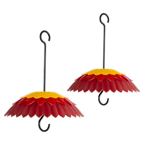 8" Hummingbird Feeder Rain Guard Dome Cover (2 Count)
