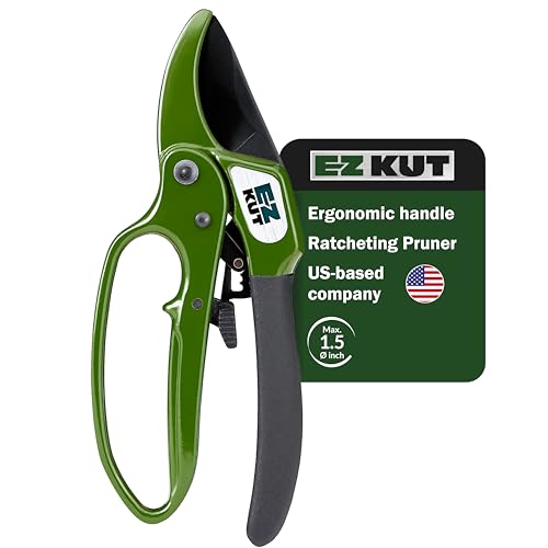 Heavy Duty Pruning Shears Green