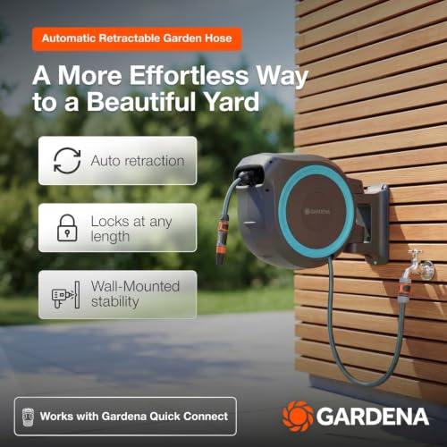Retractable Garden Hose Reel