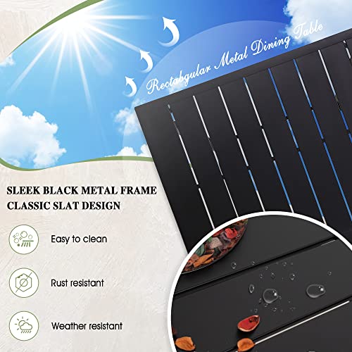 Outdoor Small Metal Square Side