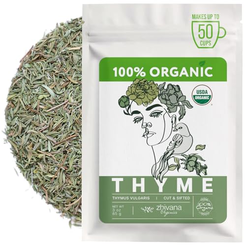 Organic Thyme Leaves 3oz (3 oz)