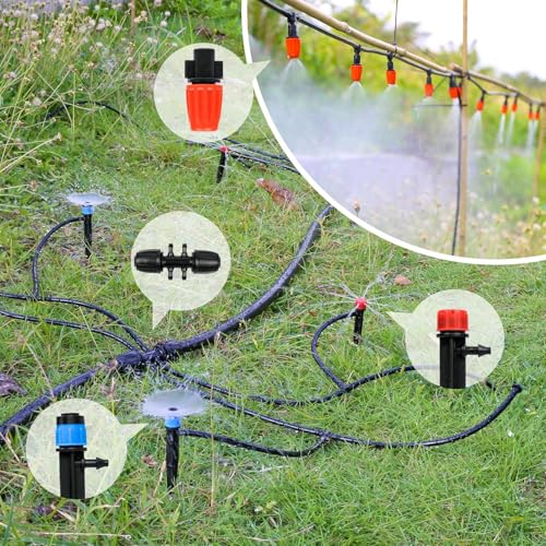 226FT Greenhouse Micro Drip Irrigation Kit
