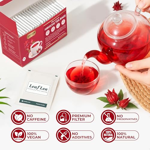 Premium Hibiscus Flowers Tea Bags (240 Count)