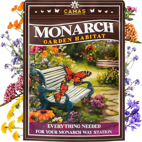 Monarch Butterfly Garden Kit with Milkweed Seeds (4 Ounce)