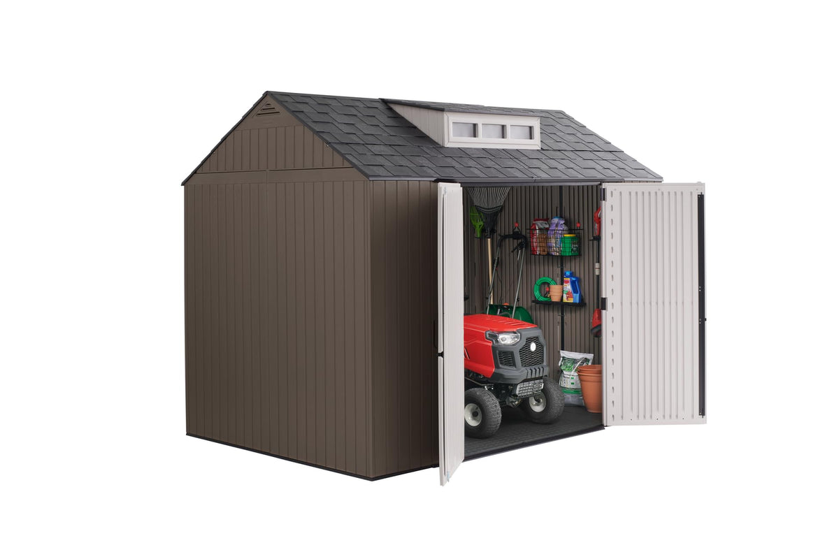 Extra Large Resin Outdoor Storage Shed With Floor
