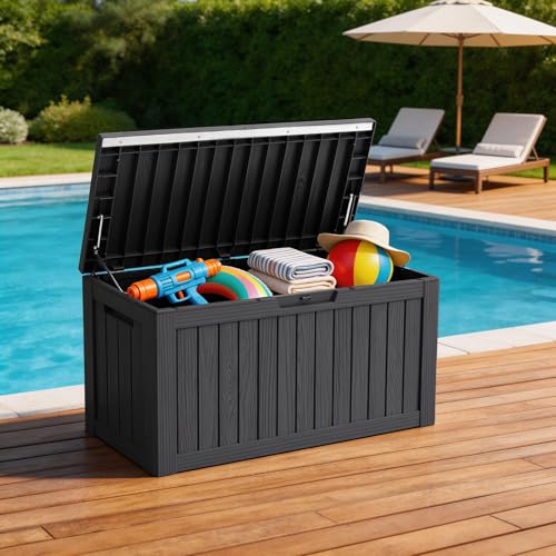 80 Gallon Deck Box (Black / 80 Gallon)