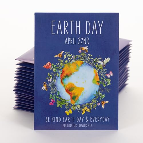 Earth Day Planet Pollinator Flowers (25 Count)