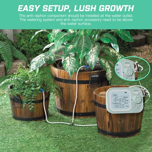 Automatic Plant Waterer Indoor Watering System for 15 Potted Plants (15 Count)