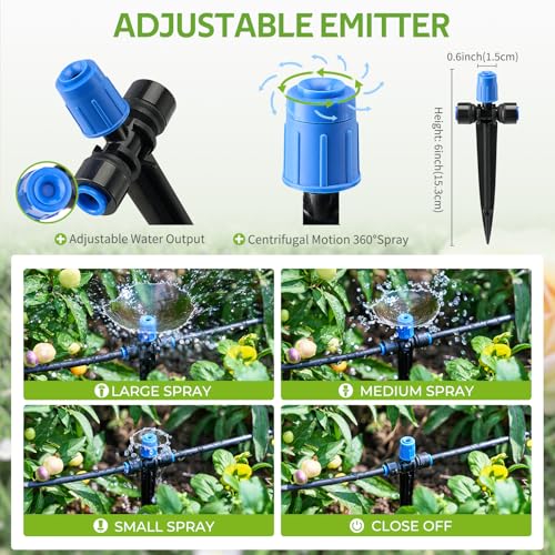 50FT Vortex Drip Irrigation Kit