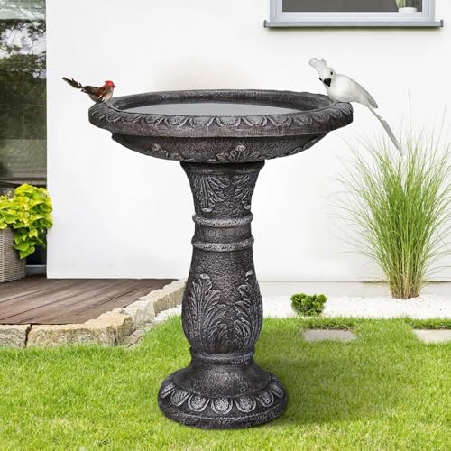 Concrete Bird Bath for Outdoors