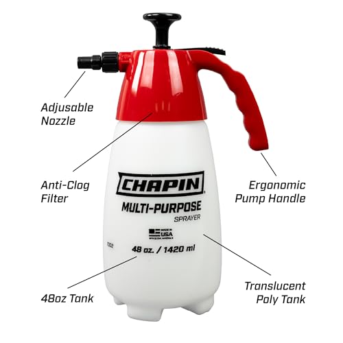 10022 48 Oz Hand Pump Sprayer for Lawn & Garden (2 Count)