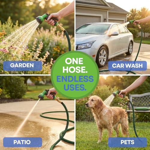 XpandaHose 50ft Expandable Garden Hose