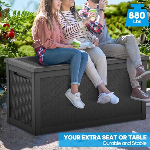 320 Gallon Heavy Duty Outdoor Storage Box