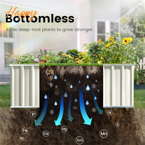 Raised Garden Bed Heightened for Deep