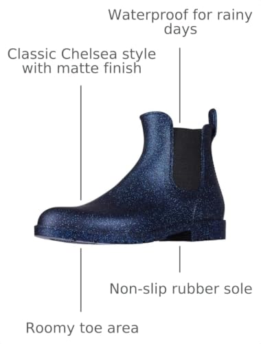 Women's Ankle Rain Boots Waterproof Chelsea Boots