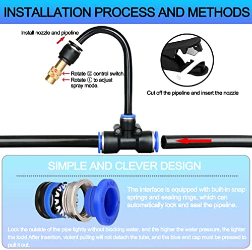 50FT Drip Irrigation System (15M)