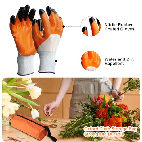 6Pcs Pruning Shears Set with Bypass Pruning Shears (6 Count)