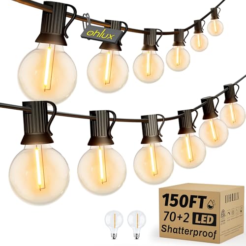 Outdoor String Lights (150FT)