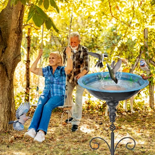 35In Tall Bird Bath for Outside