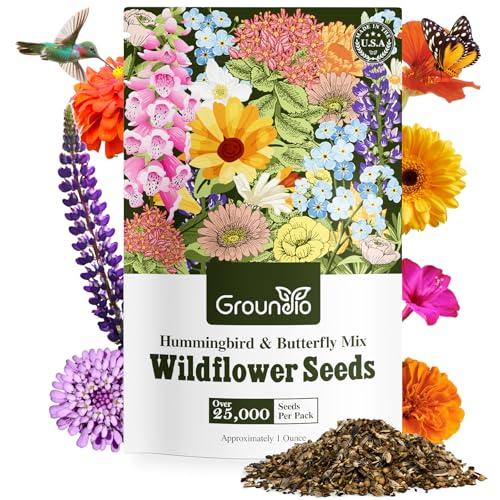 25 000+ Wildflower Seeds Mix 1 Oz