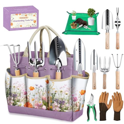 Gardening Tool Set with Tote Bag Heavy (9 Count)