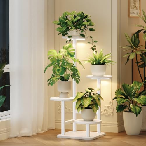 Plant Stand Indoor with Grow Light