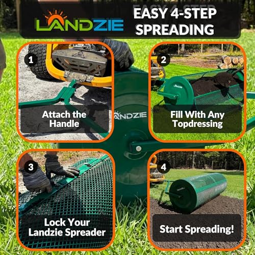 Compost Spreader 60 Inch Tow Behind